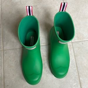 Hunter, Play Boot Short Waterproof Wedge Rain Boots